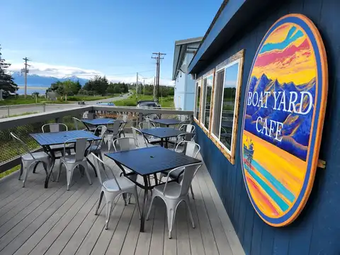 Boatyard Cafe in Homer