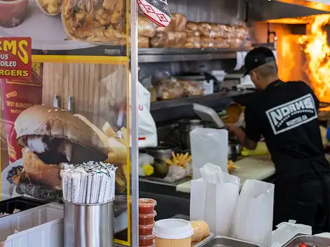 Norm's Famous Charbroiled Burgers in Whittier