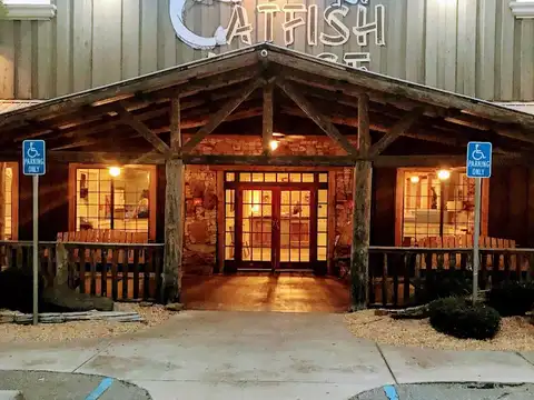 Parker’s catfish house in Adel