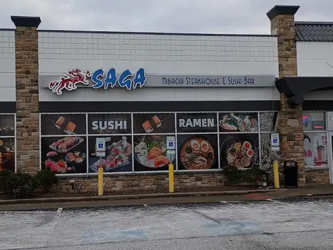 Saga Hibachi Steak, Seafood And Sushi Bar in Cranberry Twp