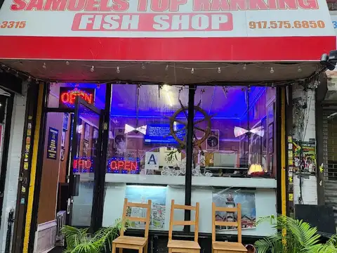 Samuels Top Ranking Fish Shop in Brooklyn