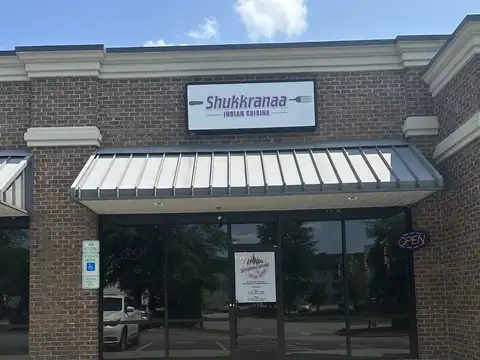 Shukkranaa Indian Cuisine in Greensboro