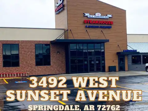 The All American Steakhouse & Sports Theater in Springdale