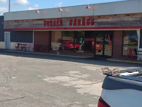 The Burger Garage and Ice Cream Shop in Newton