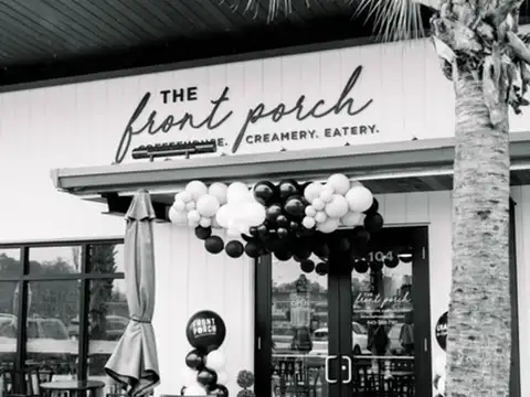 The Front Porch Coffeehouse And Creamery in Mount Pleasant